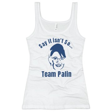 Team Palin Junior Fit Bella Longer Length 1x1 Rib Tank Top