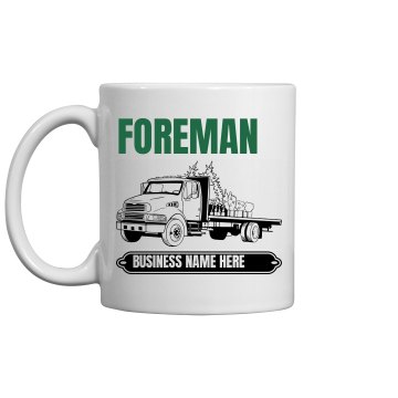 Crew Foreman Mug 11oz Ceramic Coffee Mug