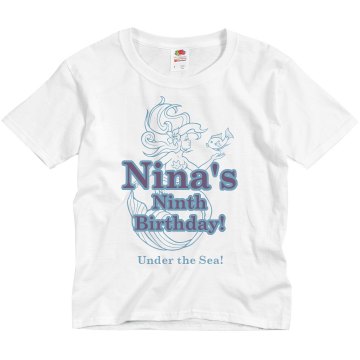 Under The Sea Youth Basic Gildan Heavy Cotton Crew Neck Tee