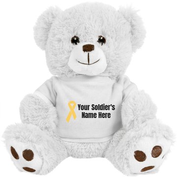 Custom Soldier Teddy Bear Small Plush Teddy Bear