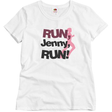 RUN Jenny RUN Misses Relaxed Fit Basic Gildan Heavy Cotton Tee