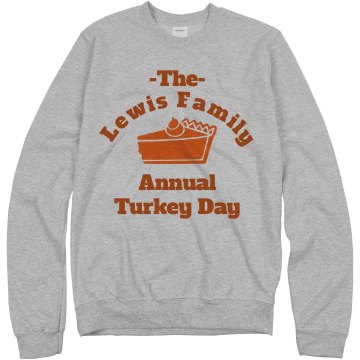 Turkey Day Tee Junior Fit Bella Sheer Longer Length Rib Tee