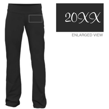 Mrs. Jones w/Back Junior Fit Bella Fitness Pants