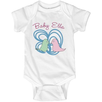 Baby Ella Infant Rabbit Skins Lap Shoulder Creeper