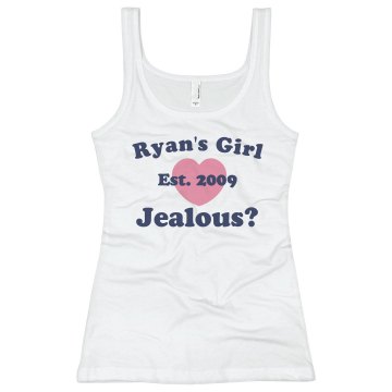 Ryan's Girl Junior Fit Basic Bella 2x1 Rib Tank Top