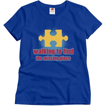 Walking To Find Misses Relaxed Fit Gildan Ultra Cotton Tee