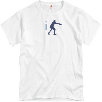 I Disc Golf Unisex Basic Gildan Heavy Cotton Crew Neck Tee