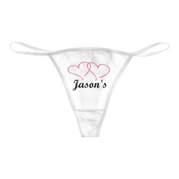 Jason's Pink Hearts Bella Bikini Thong