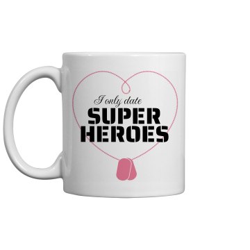 Date Super Heroes Mug 11oz Ceramic Coffee Mug