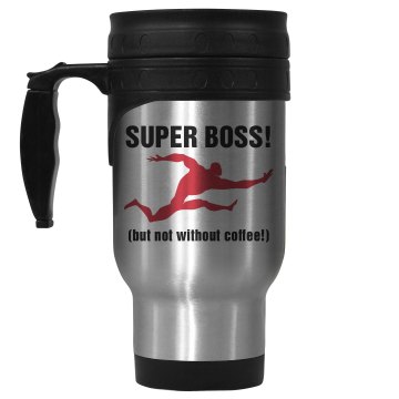Super Boss 14oz Stainless Steel Travel Mug
