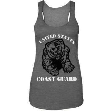 Semper Paratus Tee Junior Fit Bella 1x1 Rib Ringer Tee