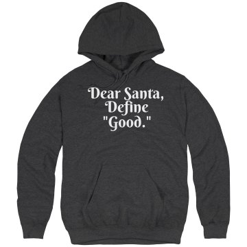 Dear Santa Unisex Hanes Ultimate Cotton Heavyweight Hoodie