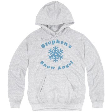 Stephen's Snow Angel Unisex Hanes Ultimate Cotton Heavyweight Hoodie