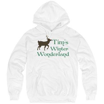 Winter Wonderland Unisex Hanes Ultimate Cotton Heavyweight Hoodie
