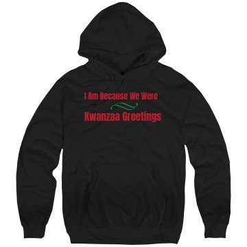 Kwanzaa Greetings Unisex Hanes Ultimate Cotton Heavyweight Hoodie