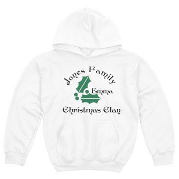 Christmas Clan Youth Gildan Heavy Blend Hoodie
