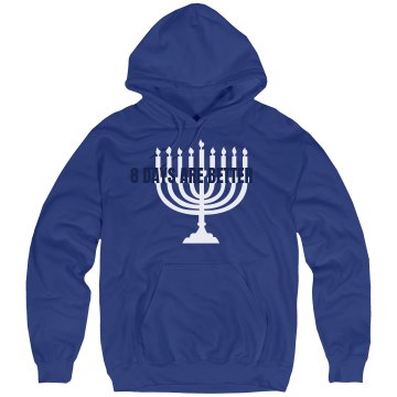 8 Days Are Better Unisex Hanes Ultimate Cotton Heavyweight Hoodie