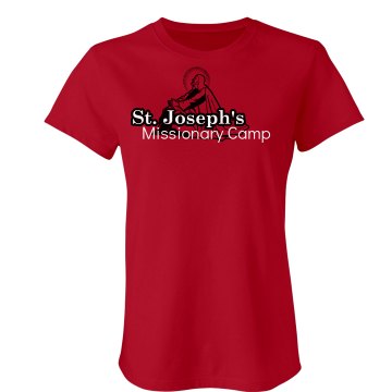 St. Joseph Missionary Junior Fit Bella Crewneck Jersey Tee