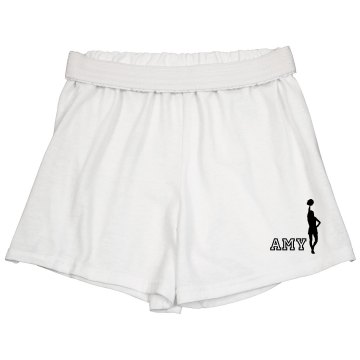 Cheer Captain w/ Back Junior Fit Soffe Cheer Shorts