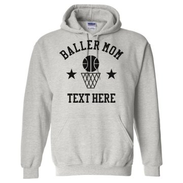 Team Number Sports Hoodie Junior Fit Bella Fleece Raglan Zip Hoodie