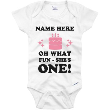Olivia's One Infant Bella Baby Long Sleeve Lap Shoulder Tee