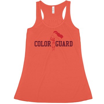 Color Guard Crop Misses Bella Flowy Boxy Lightweight Crop Tank