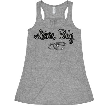 Laters Baby Crop Tank Misses Bella Flowy Boxy Lightweight Crop Tank