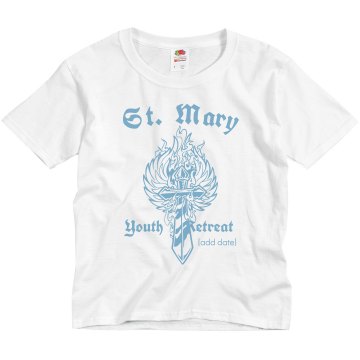 Youth Retreat Youth Basic Gildan Heavy Cotton Crew Neck Tee