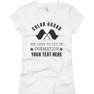 Guard Give it a Spin Junior Fit Basic Bella Favorite Tee