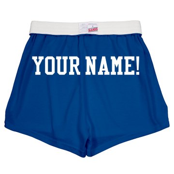 School Shorts w/ Back Junior Fit Soffe Cheer Shorts