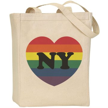 NY Gay Marriage Bag Liberty Bags Canvas Tote