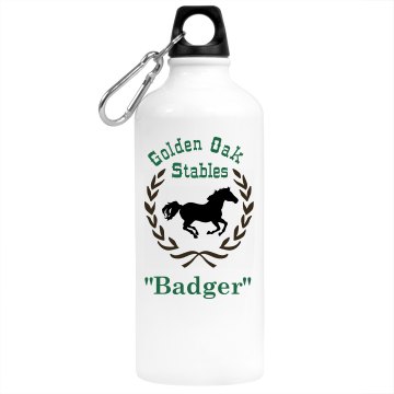 Horse Riding Water Bottle Aluminum Water Bottle