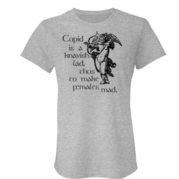 A Midsummer Night’s Cupid Junior Fit American Apparel Fine Jersey Tee