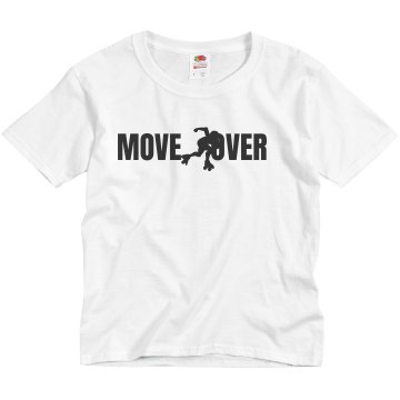 Move Over Derby Youth Bella Girl Sheer 2-in-1 Baby Jersey Tee
