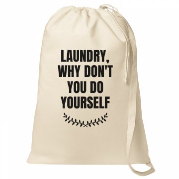 Y U NO Laundry Meme Port Authority Laundry Bag