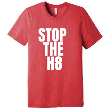 Stop the Hate & Bullying Unisex Canvas Triblend Tee