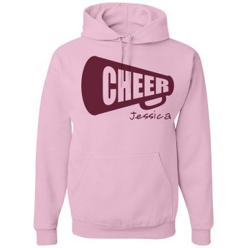 Cheer Hooded Sweatshirt Unisex Gildan Heavy Blend Hoodie