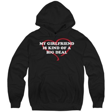 My Girlfriend Is... Unisex Hanes Ultimate Cotton Heavyweight Hoodie