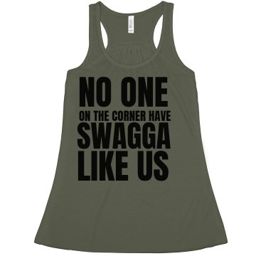 Swagga Like Us Misses American Apparel Neon Oversized Crop Tank