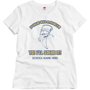 YO! I'll Solve It Junior Fit American Apparel Fine Jersey Tee