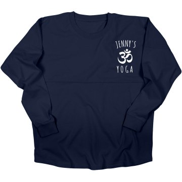 Jen's Yoga Junior Fit Bella Mini Pique Polo