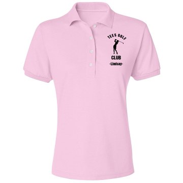 Golf Club Misses Relaxed Fit IZOD Silkwash Stretch Polo
