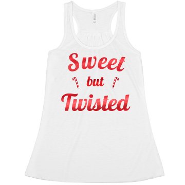 Sweet Twisted Rhinestone Junior Fit Bella Crewneck Jersey Tee