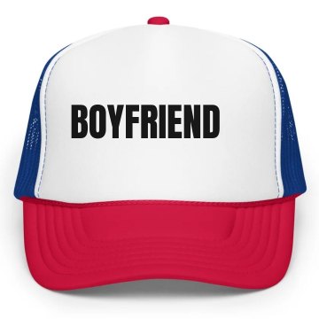 Boyfriend Trucker Hat KC Caps Poly-Foam Snapback Trucker Hat