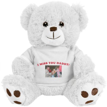 I Miss You Daddy! Plush Tiger