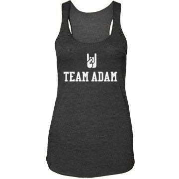 Team Adam Junior Fit Bella Sheer Longer Length Rib Strap Tank Top