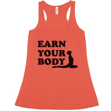 Earn Your Body Misses Bella Flowy Lightweight Tank