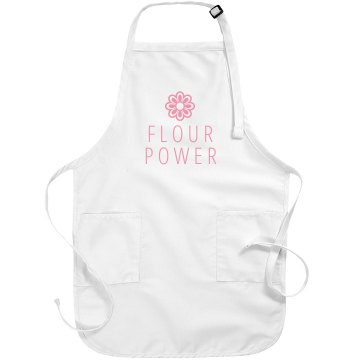 Flour Power Port Authority Adjustable Full Length Apron