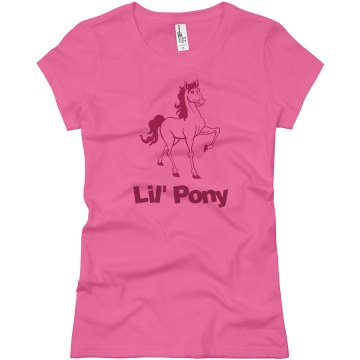 Lil' Pony Junior Fit Basic Bella Favorite Tee