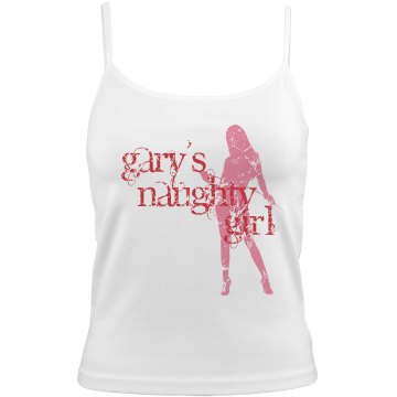 Naughty Girl Distressed Bella Junior Fit Contrast Satin Trim Cami